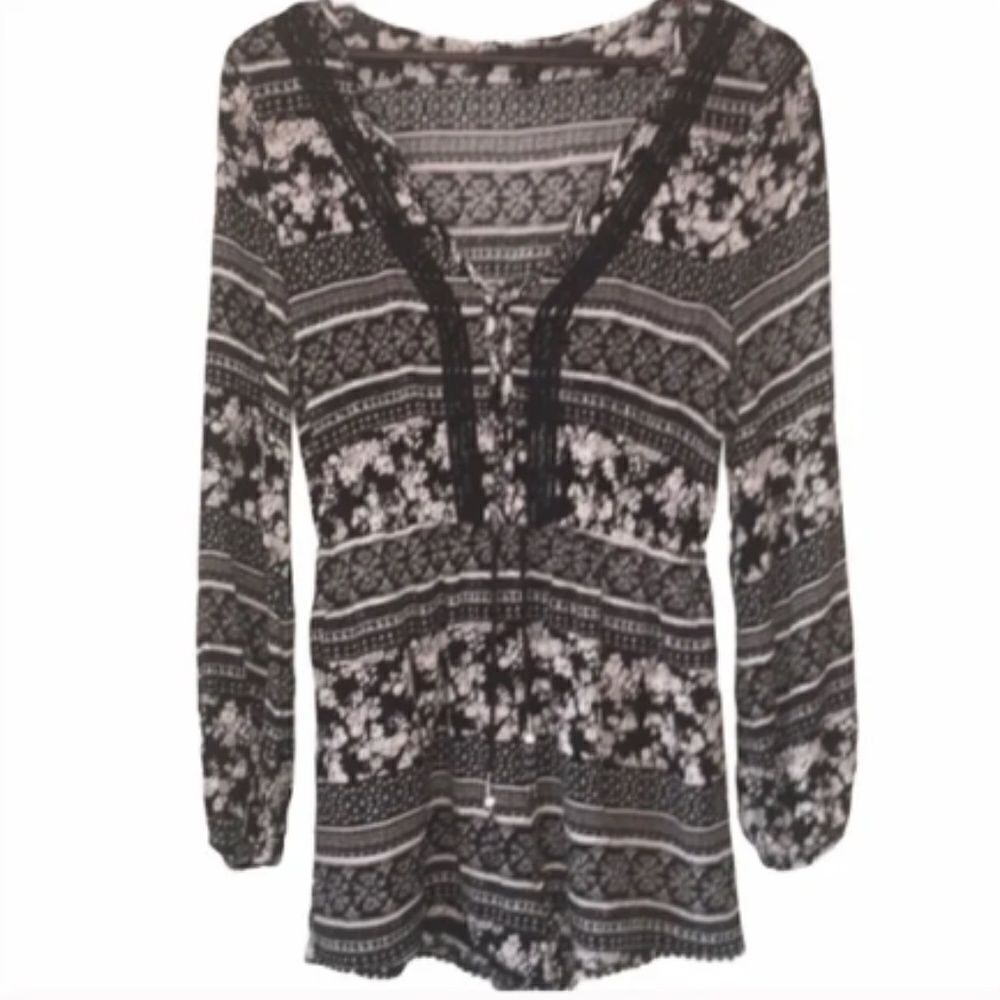 House of Harlow Boho Romper